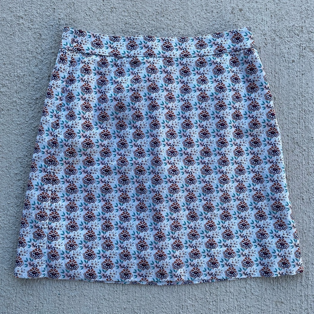 Point Sur Floral Mini Skirt Size 2 Anthropologie Cottagecore boho